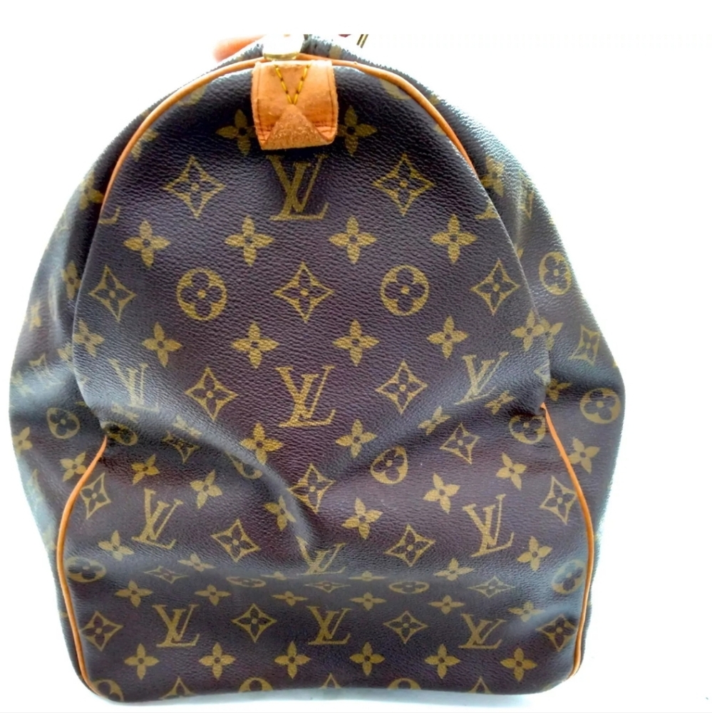 Louis Vuitton Keepall 60 Duffle Bag Monogram Canvas Travel Boston Purse - Picture 3 of 9